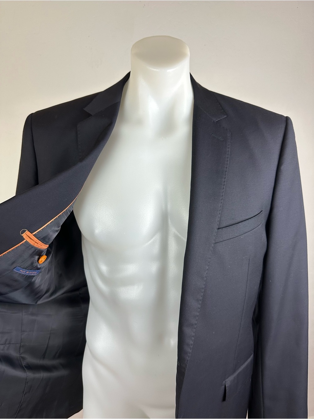 Men's Black Sport Coat Blazer - Classic Tailored Style